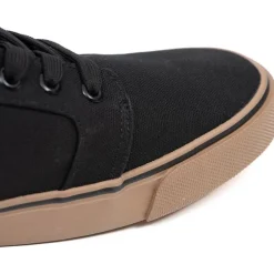 Chaussures Homme Fox Black Canvas Shoe