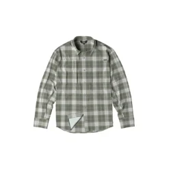 Orvis Chemise Manches Longues Homme Pro Stretch Ls Shirt - Carreaux Vert/Blanc * T-Shirts, Polos & Chemises