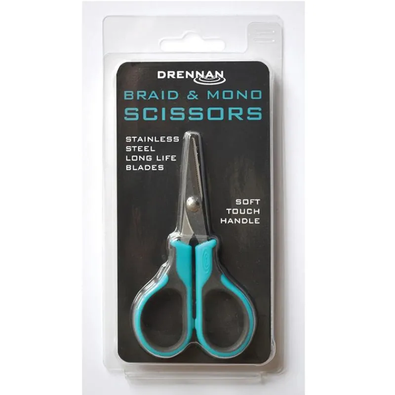 Drennan Ciseaux Braid & Mono Scissors Aqua * Outils