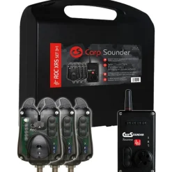 CarpSounder Coffret Détecteur Roc Xrs Blackneon + Centrale * Détection