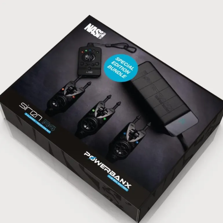 Coffret Détecteur De Touche Nash Siren R4 Powerbanx 80K Bundle