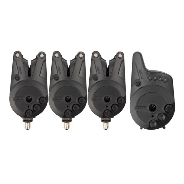 Coffret Détecteur De Touche Trakker Db7-R 3 Rod Bite Alarm Set