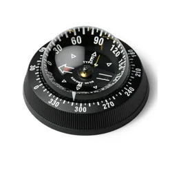 Silva Compas 85 Noir, Montage Plat Plot Avec Mémoire De Cap 360° * Outils De Navigation