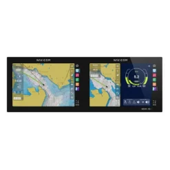 Nova Écran Gps Multifonction Double Écran 1” À Encastrer * Sondeurs & Gps|Sondeurs & Gps