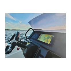 Nova Écran Gps Multifonction Double Écran 1” À Encastrer * Sondeurs & Gps|Sondeurs & Gps
