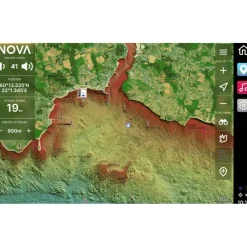 Nova Écran Gps Multifonction 1” À Encastrer * Sondeurs & Gps|Sondeurs & Gps