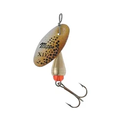 Mepps Cuiller Tournante Xd Tri Fluo Or/Brown * Leurres Truite