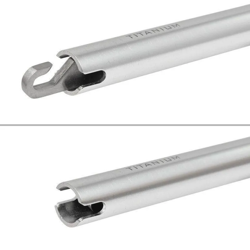 Cuda Degorgeoir Long Alu/Titanium 46 Cm * Accessoires|Outillage