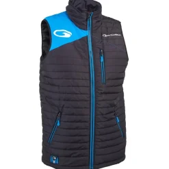 Garbolino Doudoune Sans Manche Homme Body Warmer Squadra - Noir/Bleu * Vestes De Pêche