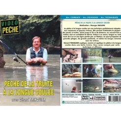 Vidéotel Dvd - Peche De La Truite À La Longue Coulee Avec Gerard Trinquier * Cadeaux & Décoration|Cadeaux & Décoration