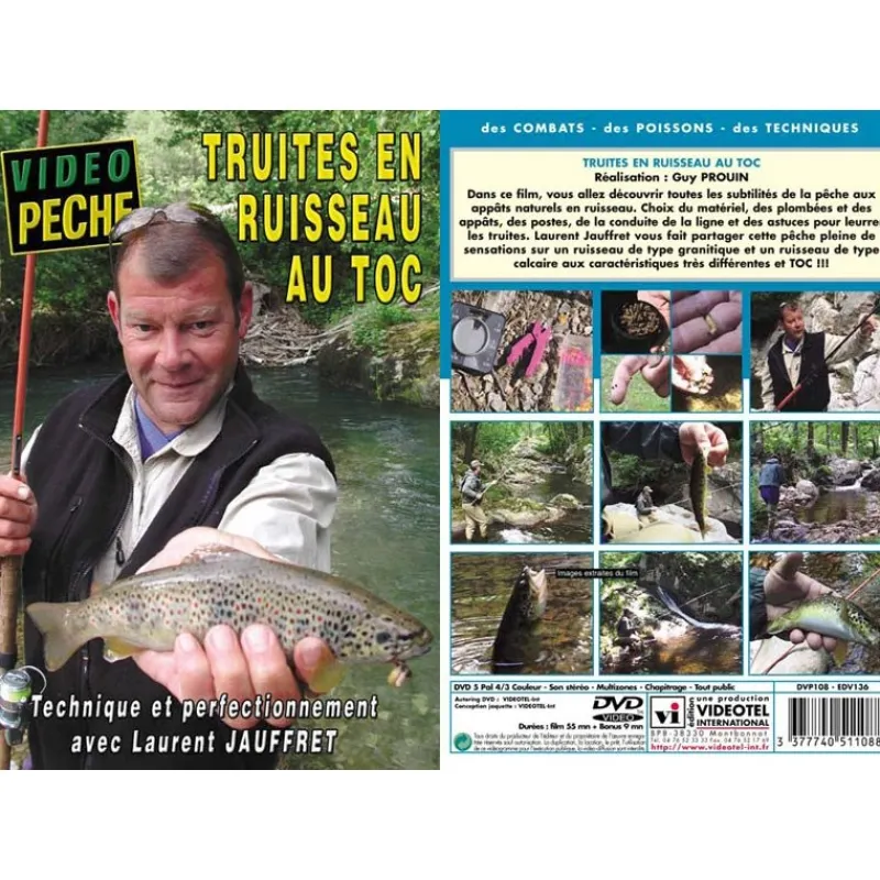 Vidéotel Dvd - Truites En Ruisseau Au Toc * Cadeaux & Décoration|Cadeaux & Décoration