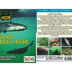 Vidéotel Dvd - Voyage Sous La Rivière Images Sous-Marine Exceptionelles - Peche Des Carnassiers - Video Peche * Cadeaux & Décoration|Cadeaux & Décoration