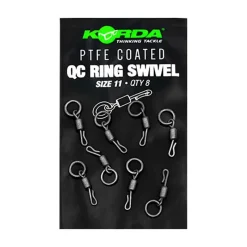 Korda Emerillon Ptfe Qc Ring Swivel * Montages Carpe