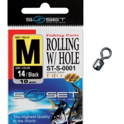 Sunset Emerillon Mer Rolling W / Hole St-S-0001 - Par 10 * Montage Ligne