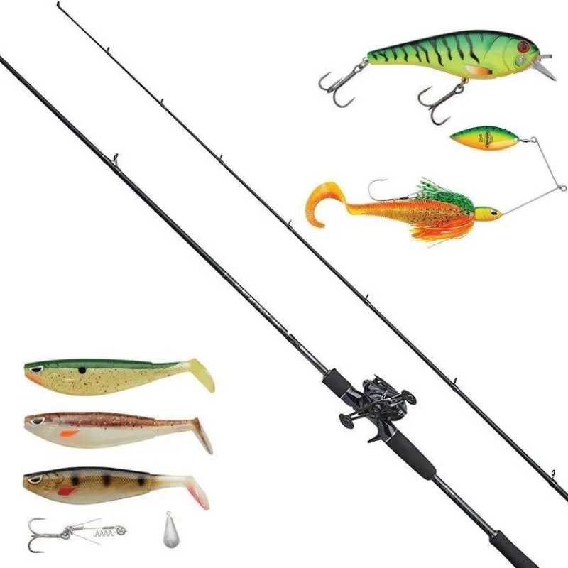 Abu Garcia Ensemble Casting Fast Attack Pro Casting Combo * Ensembles Carnassier