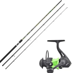 Garbolino Ensemble Safari Trout Lake + Moulinet Safari Trout Spin 101Fd * Ensembles Truite