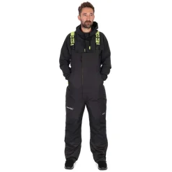 Fox Matrix Ensemble Veste Et Salopette Homme Therma Foil Winter Suit - Noir * Vestes De Pêche