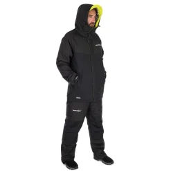 Fox Matrix Ensemble Veste Et Salopette Homme Therma Foil Winter Suit - Noir * Vestes De Pêche