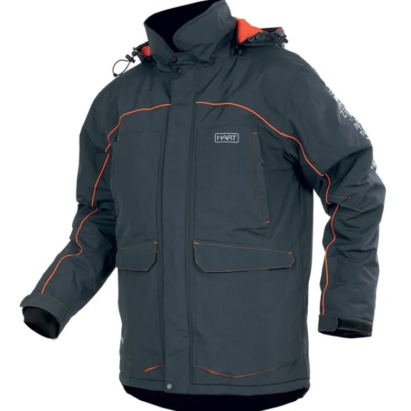 Hart Ensemble Veste Et Salopette Homme Abyssal Set - Gris * Vestes De Pêche