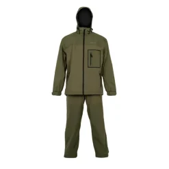 Korum Ensemble Veste Et Salopette Homme Superseal Waterproof - Kaki * Vestes De Pêche