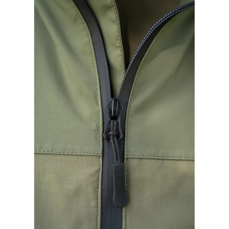 Korum Ensemble Veste Et Salopette Homme Superseal Waterproof - Kaki * Vestes De Pêche