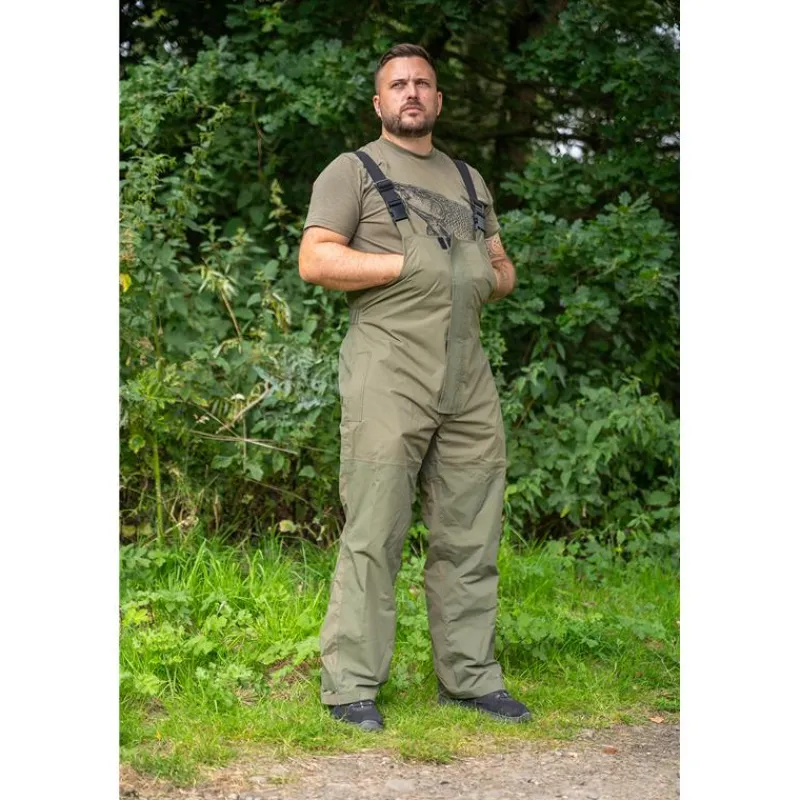 Korum Ensemble Veste Et Salopette Homme Superseal Waterproof - Kaki * Vestes De Pêche