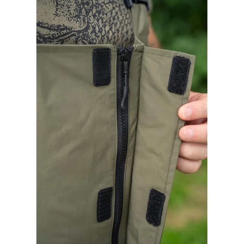Korum Ensemble Veste Et Salopette Homme Superseal Waterproof - Kaki * Vestes De Pêche