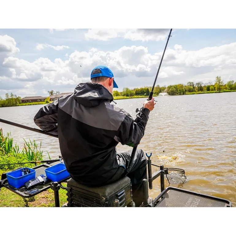 Ensemble Veste Et Salopette Homme Preston Innovations Df Lite Suit - Noir/Gris