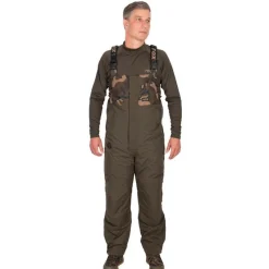 Fox Ensemble Veste Et Salopette Homme Khaki / Camo Wintersuit * Vestes De Pêche