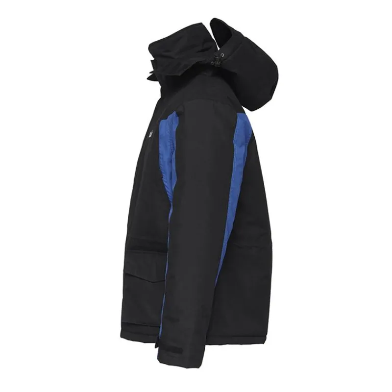 DAM Ensemble Veste Et Salopette Homme O.T.T. Thermal Suit - Noir/Bleu * Vestes De Pêche
