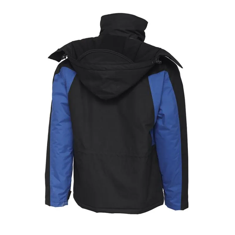 DAM Ensemble Veste Et Salopette Homme O.T.T. Thermal Suit - Noir/Bleu * Vestes De Pêche