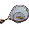 Pafex Epuisette Mouche Flynet Manche Carbone Rouge - Filet Anti A Tete De 5Cm * Epuisettes - Raquettes