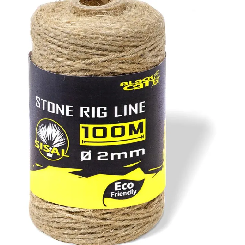 Black Cat Fil Stone Rig Line - 100M * Fils - Tresses Silure