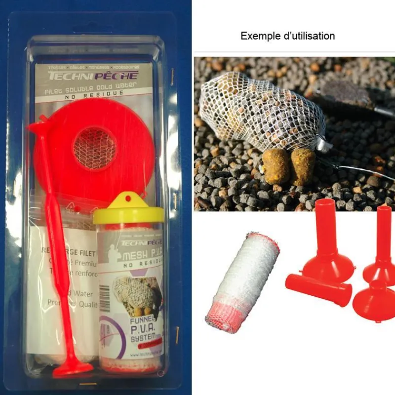 Technipêche Filet Pva Funnel * Propulsion Appâts