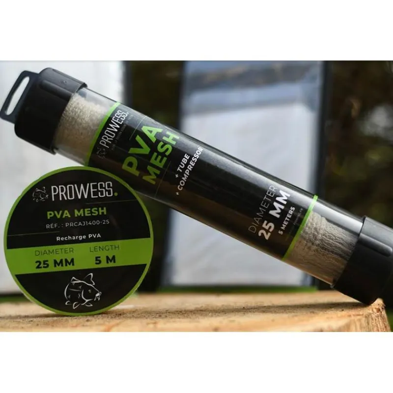 Prowess Filet Pva Tube + Compresseur * Propulsion Appâts