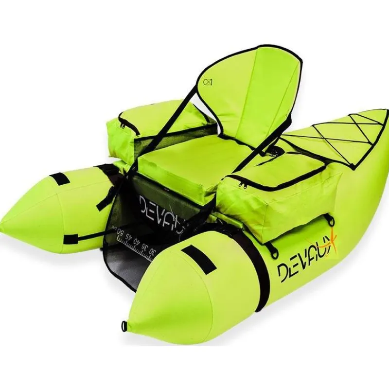 Devaux Float Tube Kayak Tube Cap-V2000 Chartreuse * Float Tube & Accessoires|Float Tubes & Accessoires