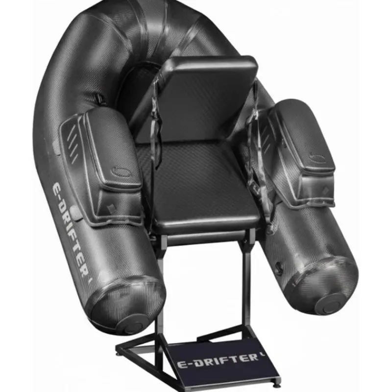 Float Plus Float Tube Bellyboat E-Drifter L Carbon * Float Tube & Accessoires|Float Tubes & Accessoires