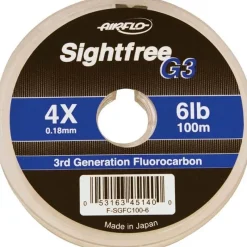 Airflo Fluorocarbone Sightfree G3 Fluoro Tippet - 100M * Fils Mouche