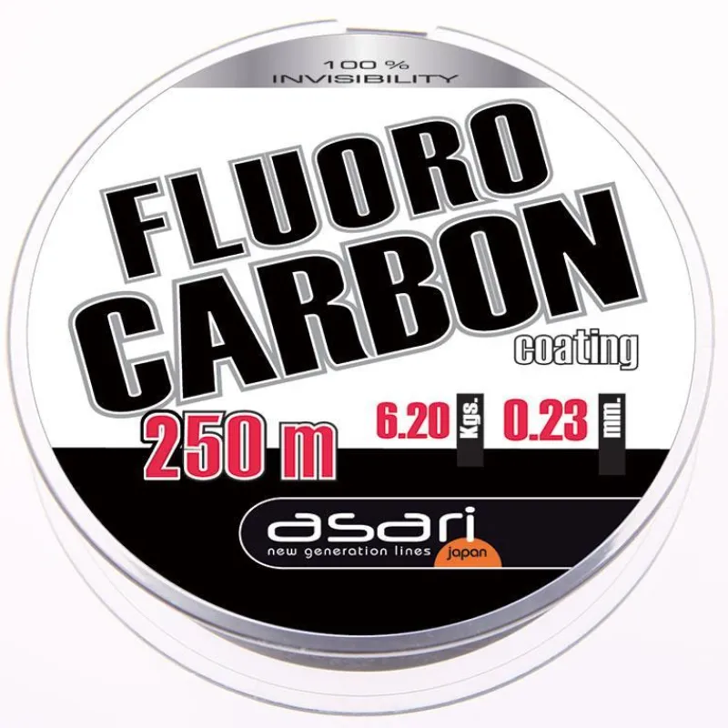 Asari Fluorocarbone Coating - 250M * Fils - Tresses - Bdl Carnassier|Tresses - Fils - Bdl Mer