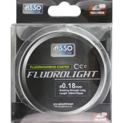 Asso Fluorocarbone Fluorolight - 150M * Tresses - Fils - Bdl Mer