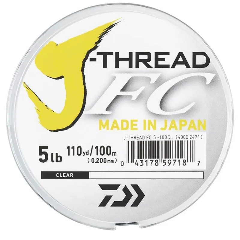 Daiwa Fluorocarbone J-Fluorocarbone * Fils - Tresses - Bdl Carnassier