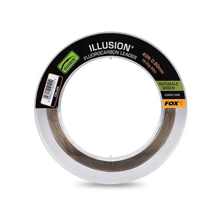 Fluorocarbone Fox Illusion Fluorocarbon Leaders - 50M