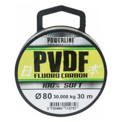 Powerline Fluorocarbone Pvdf - 30M * Fils - Tresses - Bdl Carnassier