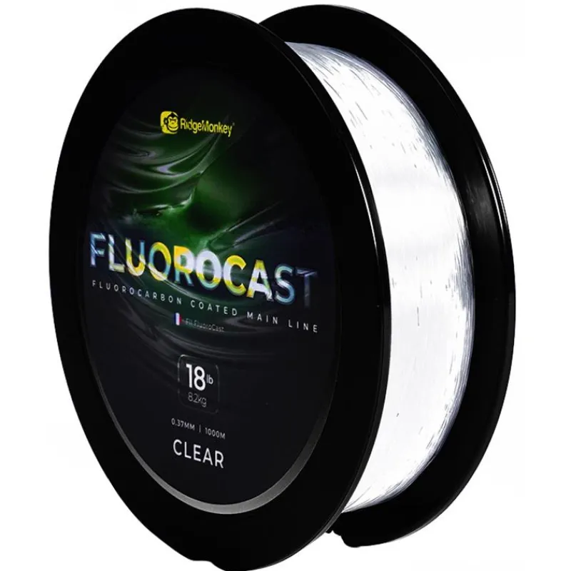 Ridge Monkey Fluorocarbone Fluorocast Fluorocarbon Coated Mainline - 1M * Fils - Tresses Carpe