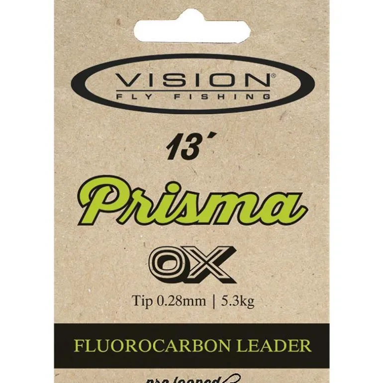 Fluorocarbone Vision Prisma Fluorocarbon Leaders 13'