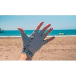 Fox Rage Gants Lightweight Uv Gloves - Gris * Bonnets, Tours De Cou & Gants