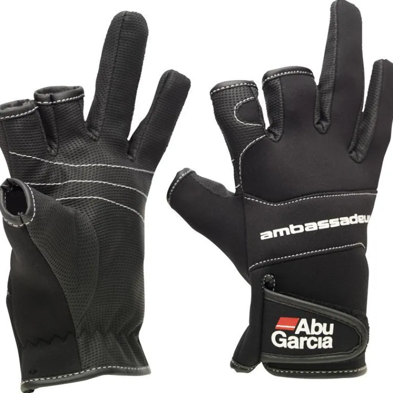 Abu Garcia Gants Homme Neoprene Gloves * Bonnets, Tours De Cou & Gants|Pêche Sous La Glace