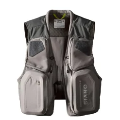Orvis Gilet De Pêche Pro Vest - Gris * Gilets & Chest Packs