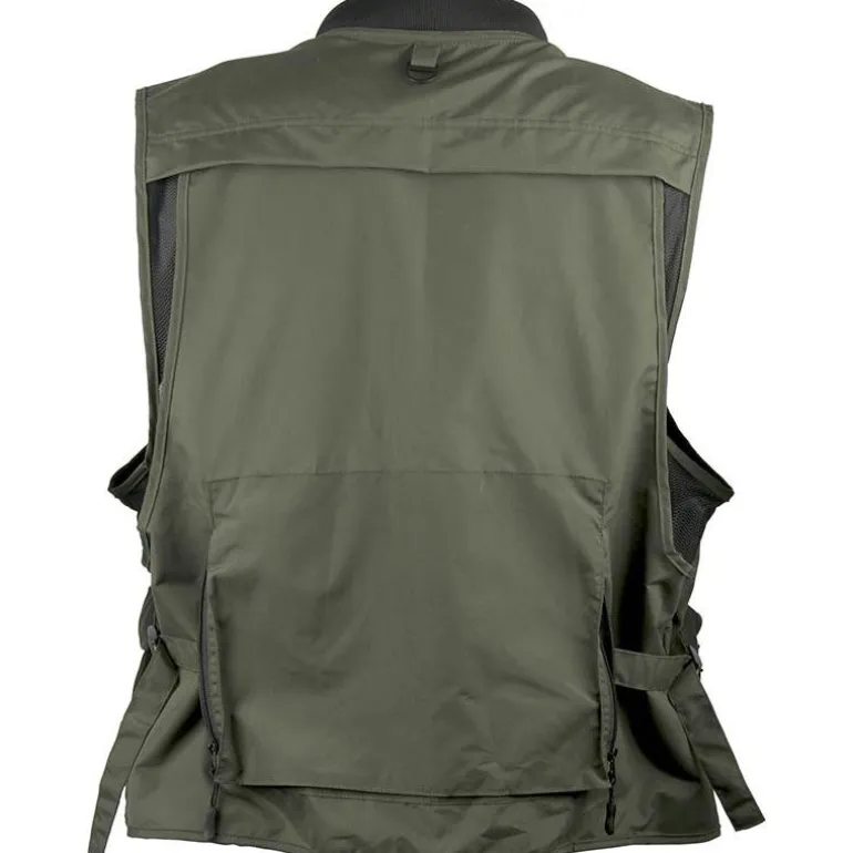 Gilet De Pêche Ragot Lancer Mouche Toc - Kaki