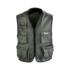 Gilet De Peche Ragot 10 Poches Kaki